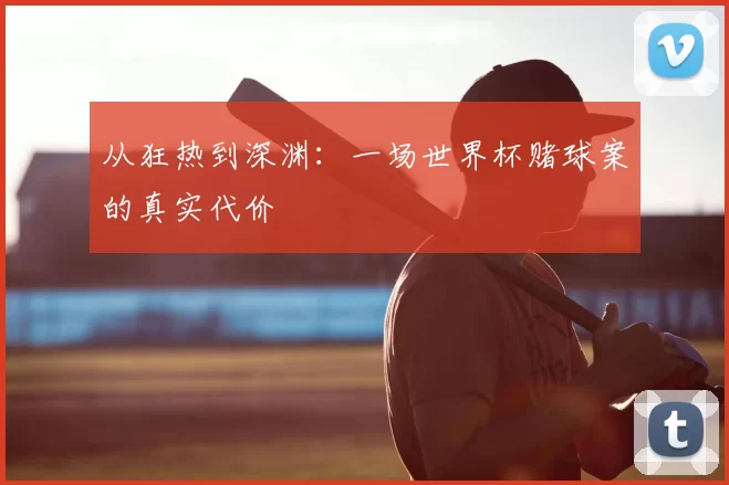 从狂热到深渊：一场世界杯赌球案的真实代价