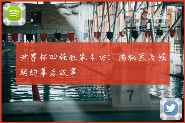 世界杯四强独家专访：揭秘黑马崛起的幕后故事