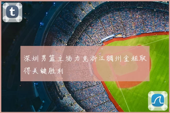 深圳男篮主场力克浙江稠州金租取得关键胜利